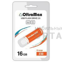 Флешка USB 16 Гб OltraMax  230  оранжевый