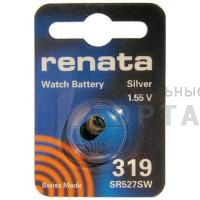 Элемент питания RENATA R319, SR 527 SW   (10/100) Элемент питания RENATA R319, SR 527 SW   (10/100)
