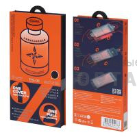 Стекло защитное REMAX ES-01 с автоустановкой, для iPhone 15 Pro Max, black