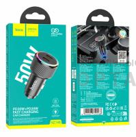 АЗУ блок питания Hoco Premium NZ14B PD50W(2C), чёрный