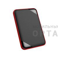 Внешний HDD  Siliсon Power  2 TB  A62S Armor, чёрный/красный, 2.5", USB 3.1
