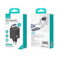 СЗУ Usams CC241, YC Series, 30W, черный