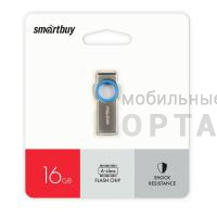 USB  16GB  Smartbuy  MC2  металл  синий