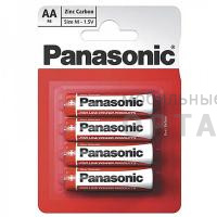 Элемент питания PANASONIC  R6 Zinc Carbon (4 бл)   (48/240)